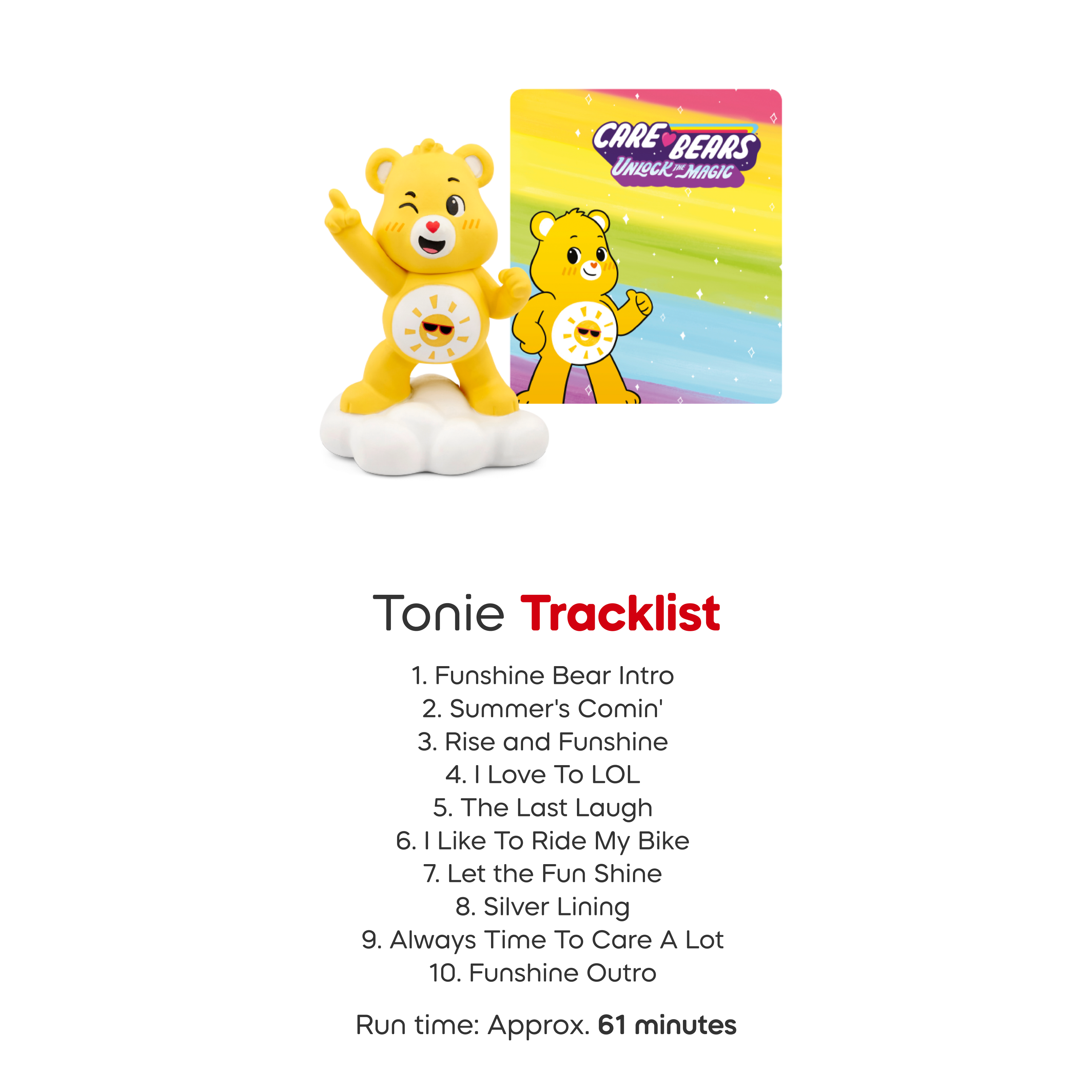  Tonies -  Care Bears: Funshine Bear Tonie -  Electronics