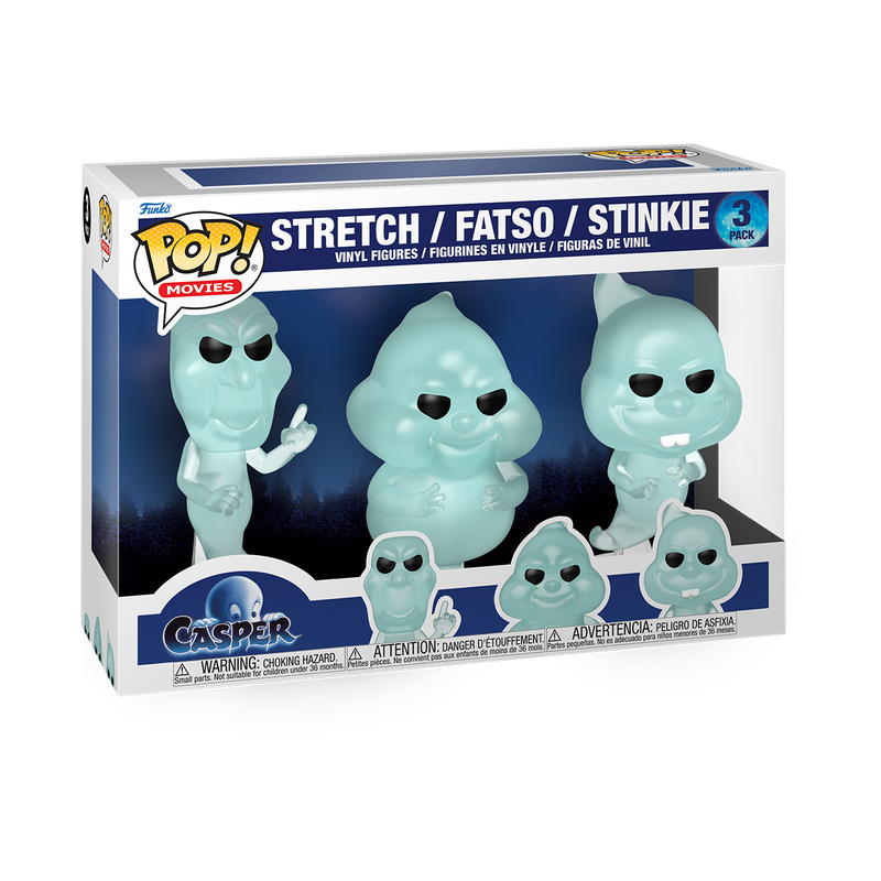  Funko -  Casper the Friendly Ghost Pop! Ghostly Trio (30th Anniversary) 3-Pack -  World of Funko