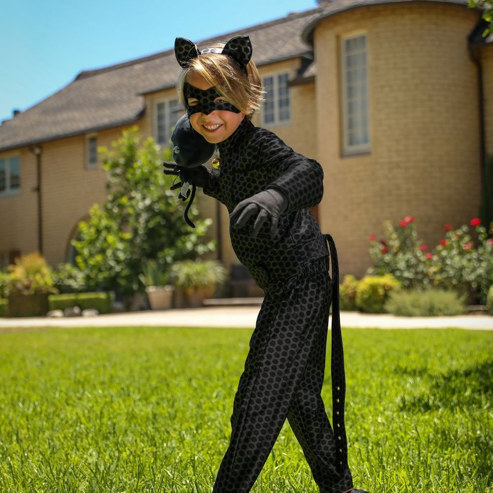  Miraculous -  Cat Noir Child Dress Up - Size 7/8 Years -  Dress up