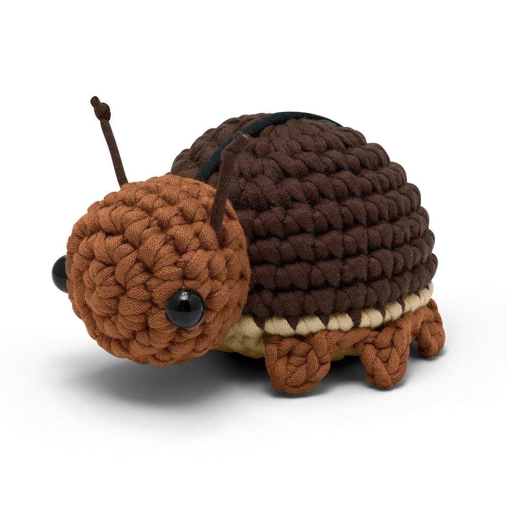  The Woobles -  Charlie the Roach Learn to Crochet Kit -  Creativity