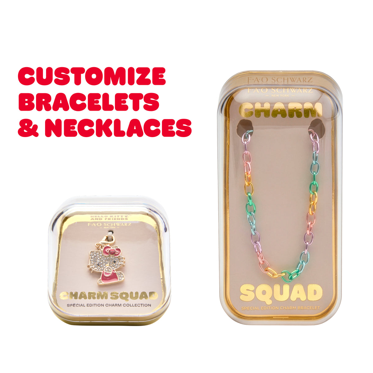 FAO Schwarz -  Charm Squad Sanrio Hello Kitty Charm -  Fashion Activity and Roleplay