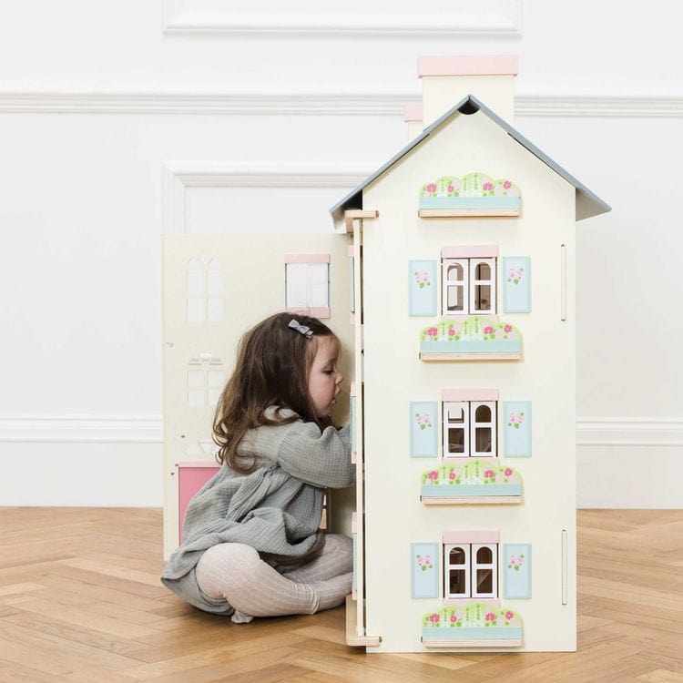  Le Toy Van -  Cherry Tree Hall Wooden Dollhouse -  Preschool