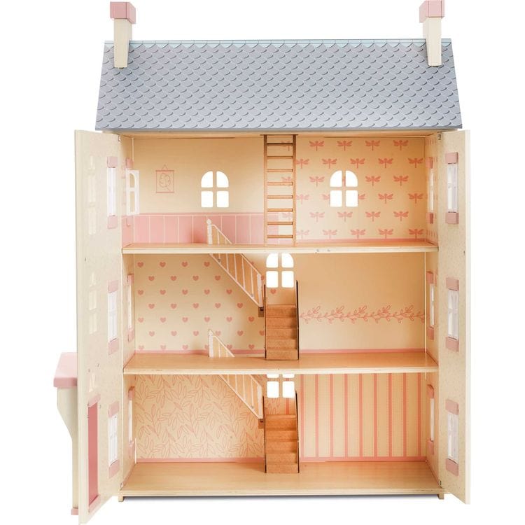  Le Toy Van -  Cherry Tree Hall Wooden Dollhouse -  Preschool