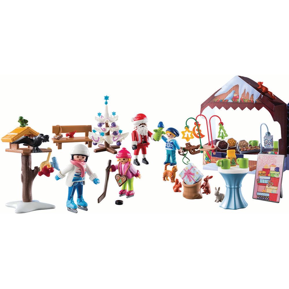 Playmobil -  Christmas Market Advent Calendar -  Preschool