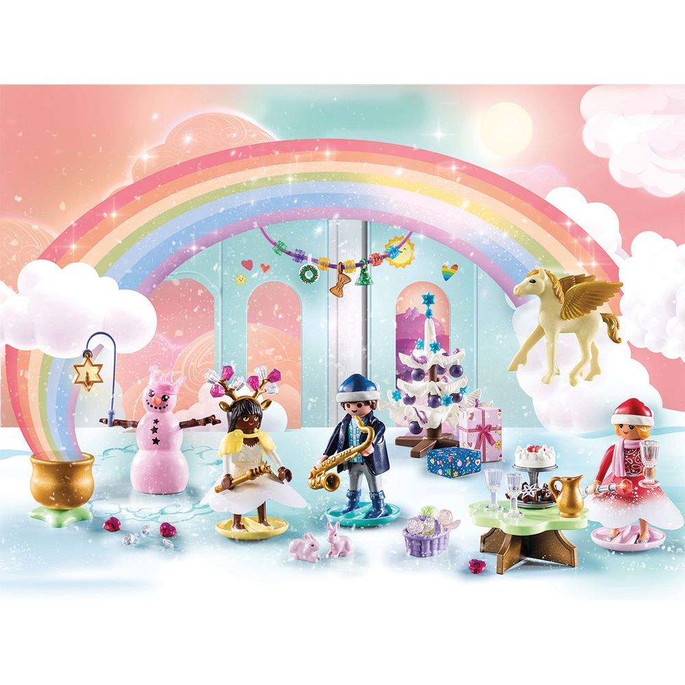  Playmobil -  Christmas under the Rainbow Advent Calendar -  Preschool