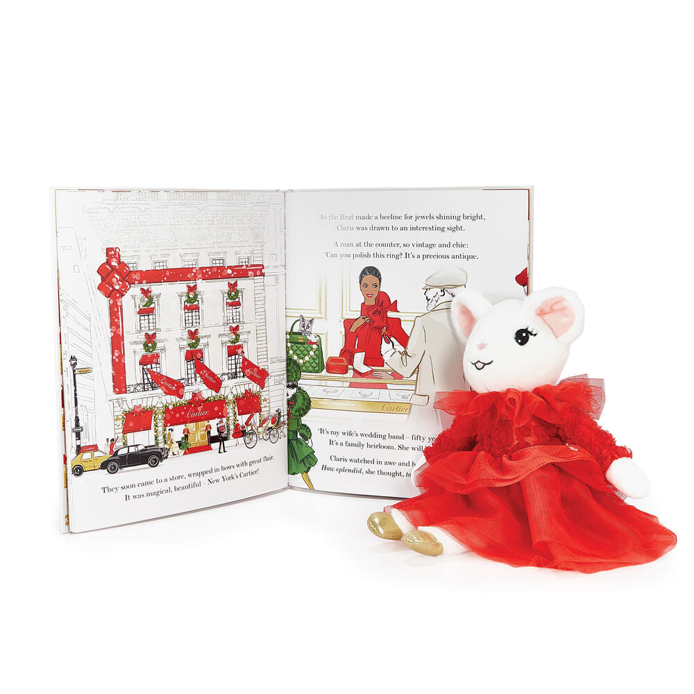  Claris - The Chicest Mouse in Paris™ -  Claris The Mouse: Holiday Heist & Belle Rouge Book Bundle -  Infants