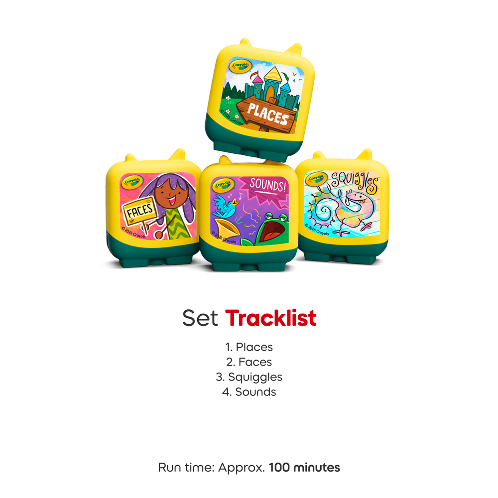  Tonies -  Clever Tonies Set: Crayola Art Adventures -  Electronics