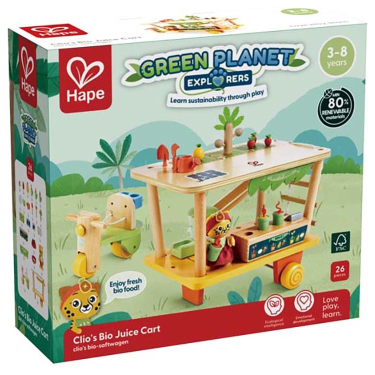  Hape -  Clio's Bio Juice Cart -  Preschool
