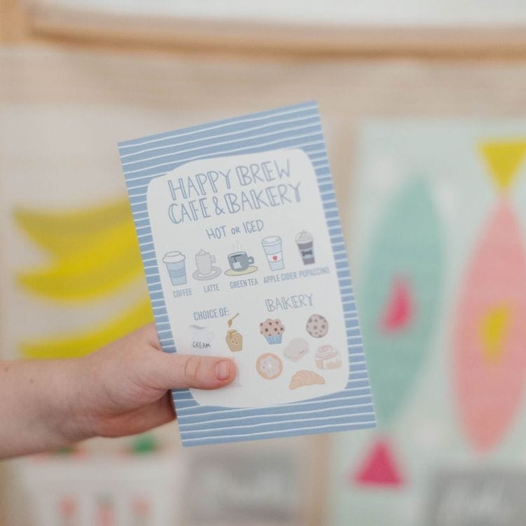  Swingly -  Coffee Play Shop Activity Set -  Preschool