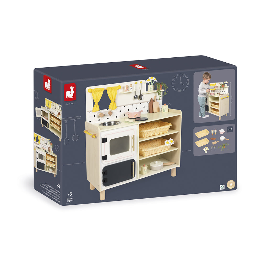  Janod -  Cottage Chic Big Cooker Kitchen -  Preschool