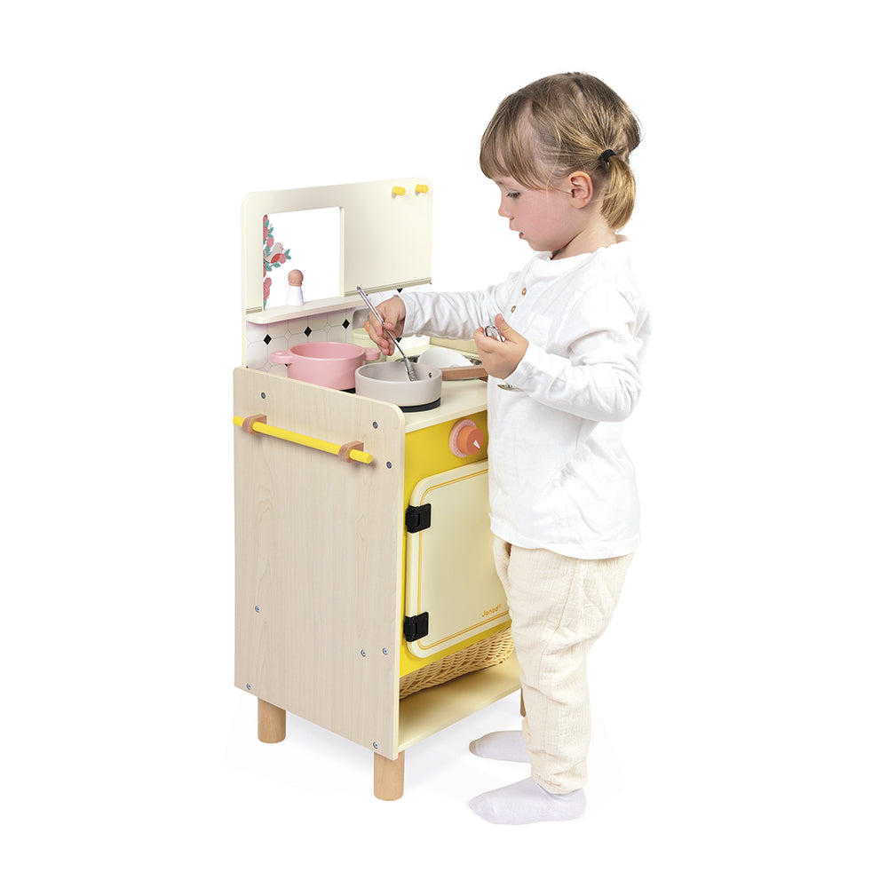  Janod -  Cottage Chic Compact Cooker Kitchen -  Preschool