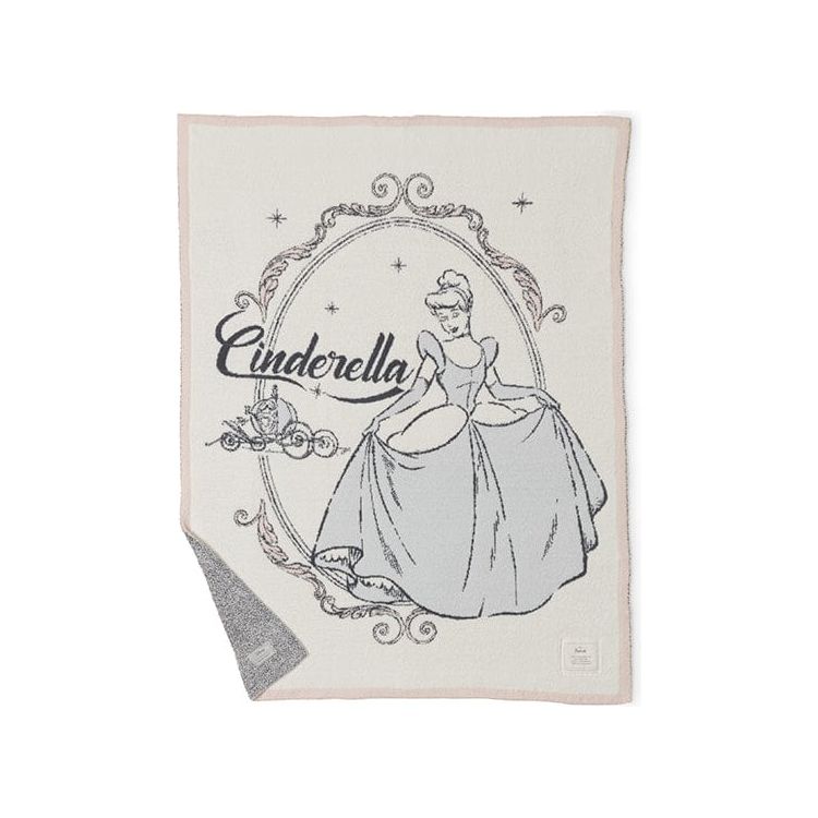  Barefoot Dreams -  CozyChic Disney Cinderella Blanket -  Trend Accessories