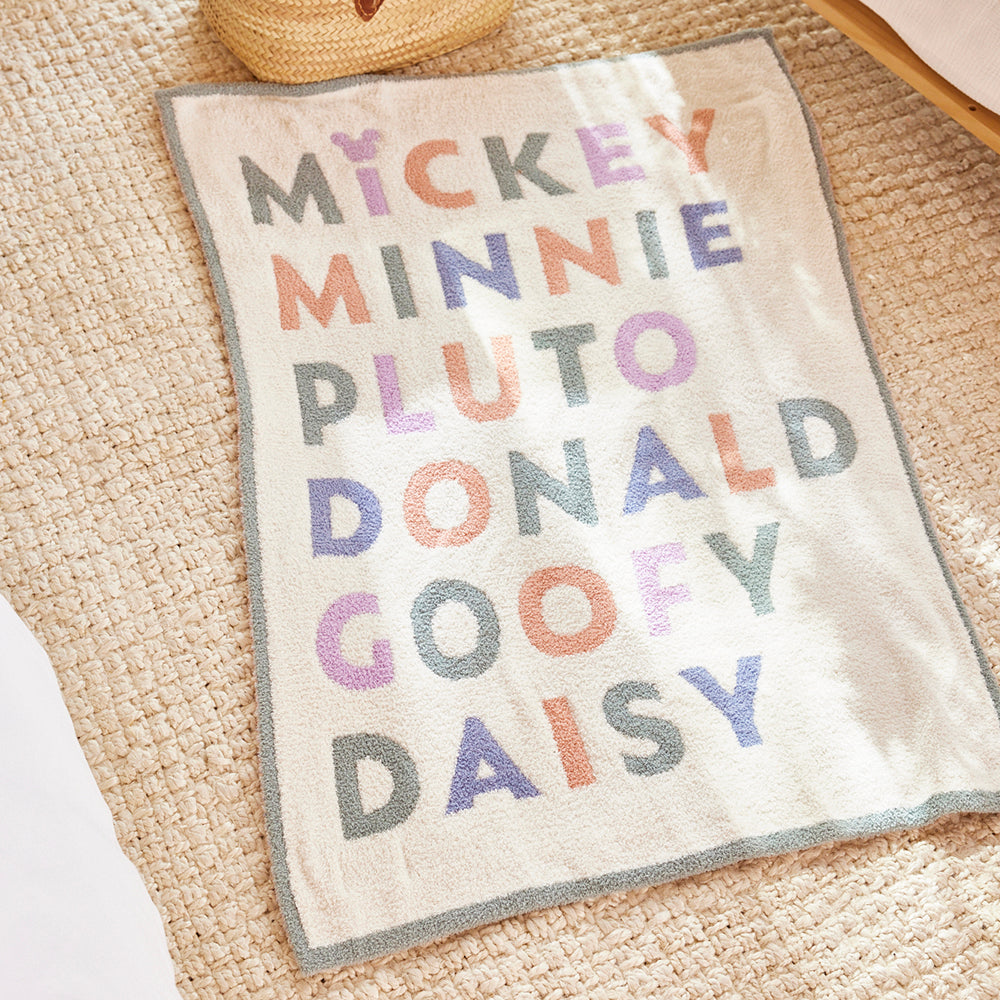  Barefoot Dreams -  CozyChic Disney Mickey and Friends Stroller Blanket -  Infants
