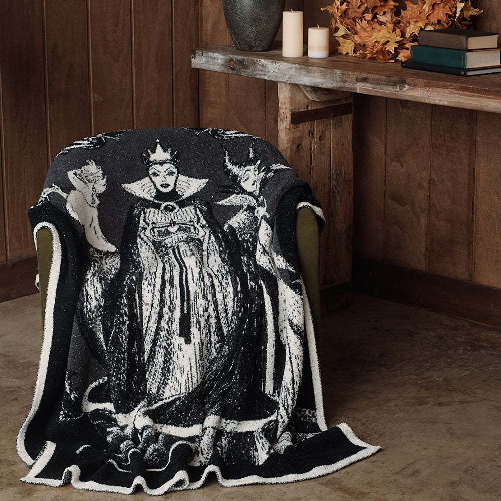  Barefoot Dreams -  CozyChic Disney Villains Throw -  Trend Accessories