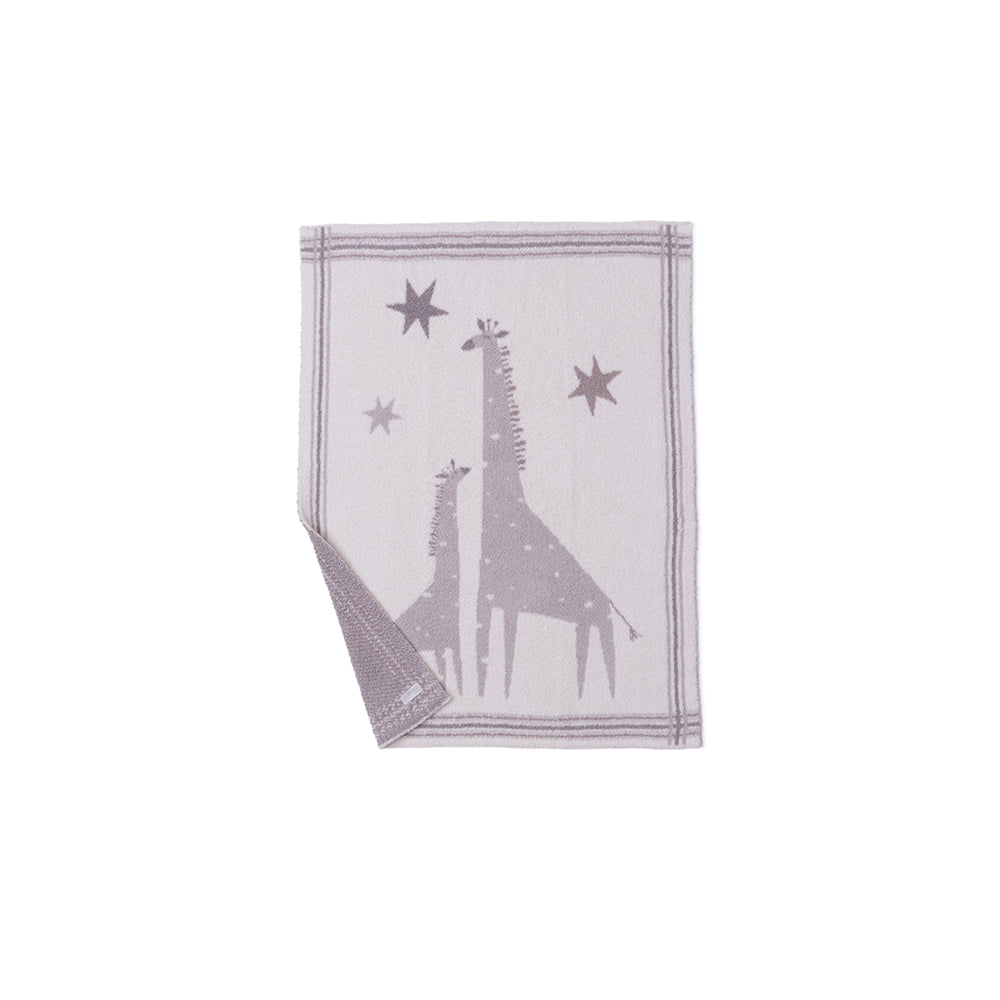  Barefoot Dreams -  CozyChic Giraffe Stroller Blanket - Sandstone Multi -  Infants