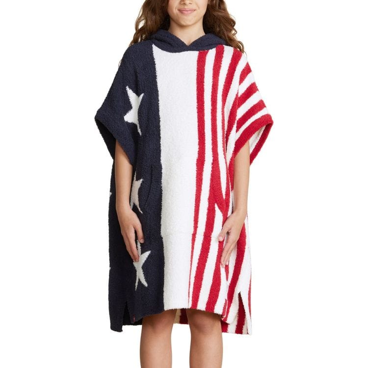  Barefoot Dreams -  CozyChic Team USA Stars and Stripes Youth Cozy -  Trend Accessories