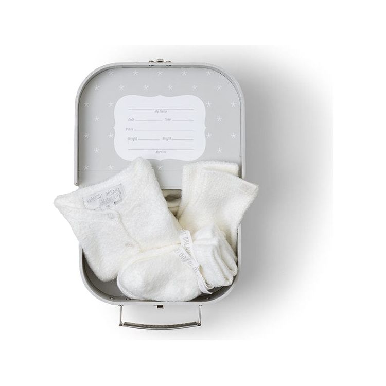  Barefoot Dreams -  Cozychic Lite Classic Newborn Set - Pearl -  Infants