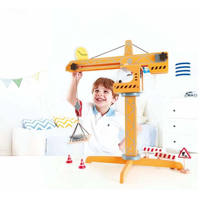  Hape -  Crane Lift -  Vehicles