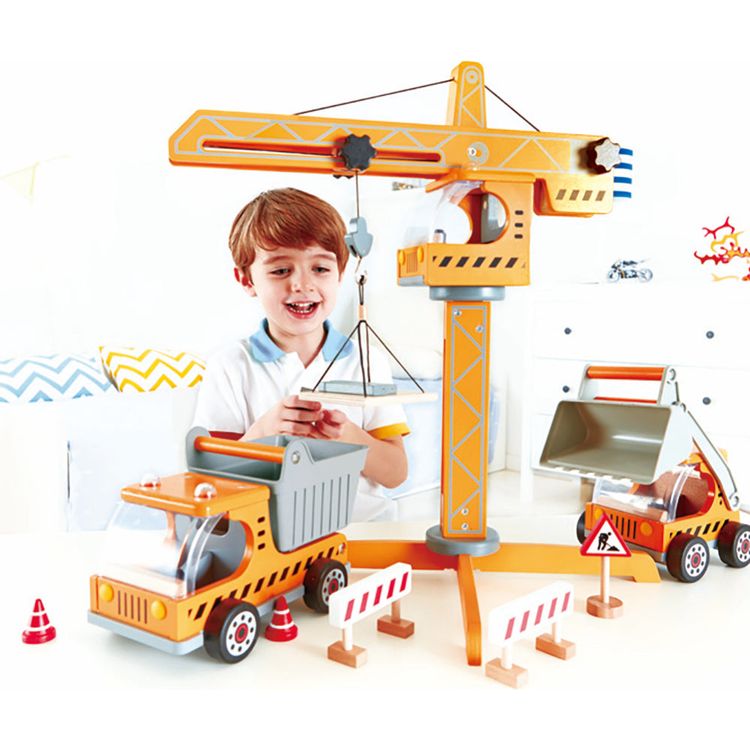  Hape -  Crane Lift -  Vehicles