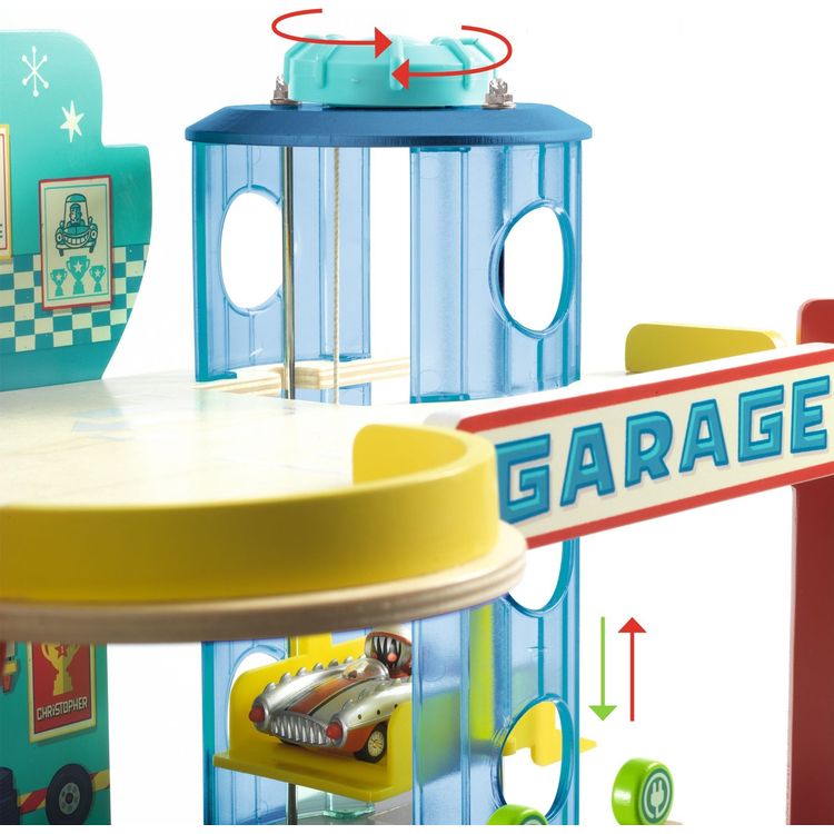  Djeco -  Crazy Motors Garage -  Vehicles