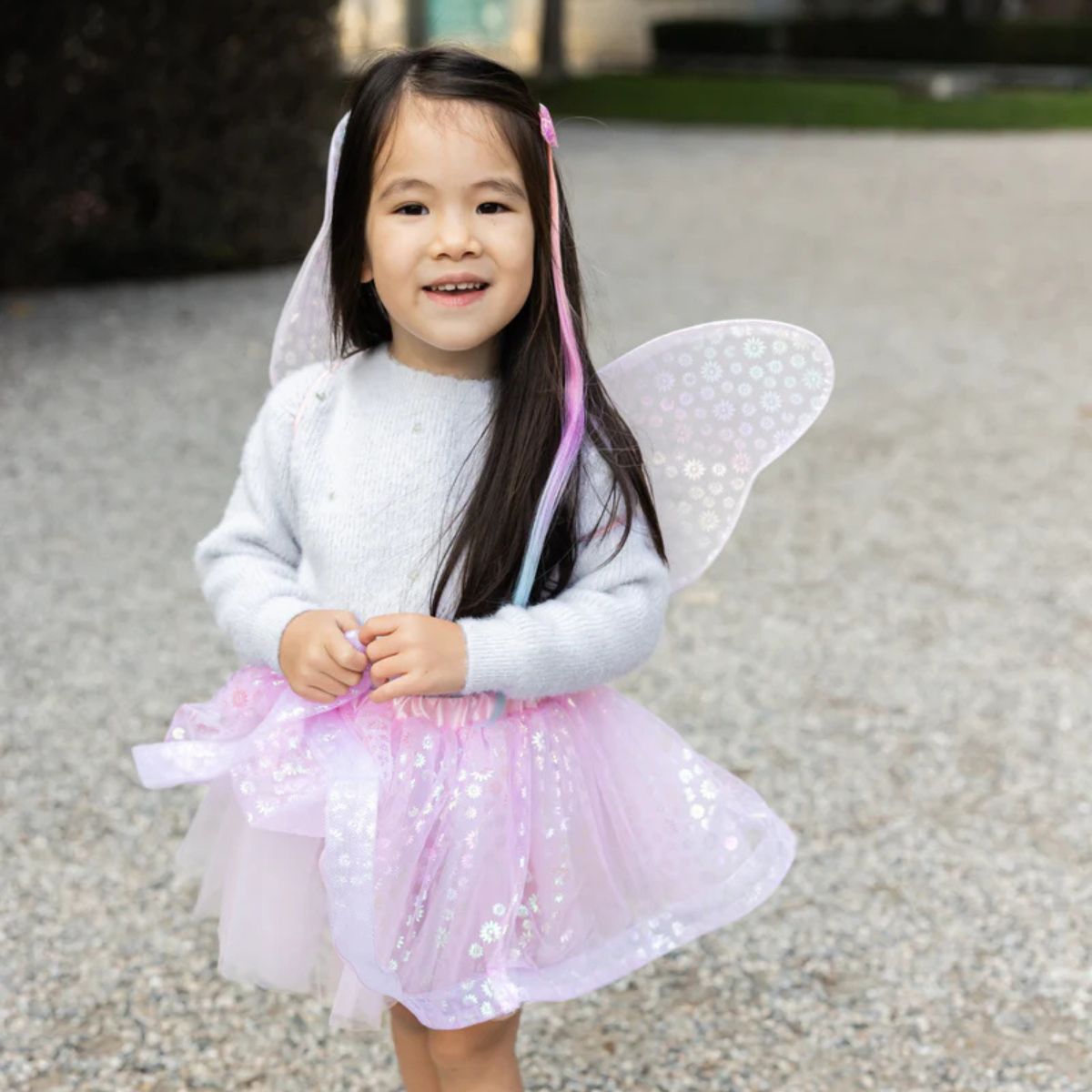 Great Pretenders -  Crazy for Daisies Tutu, Wand & Wing Set - Size 4-6 Years -  Dress up