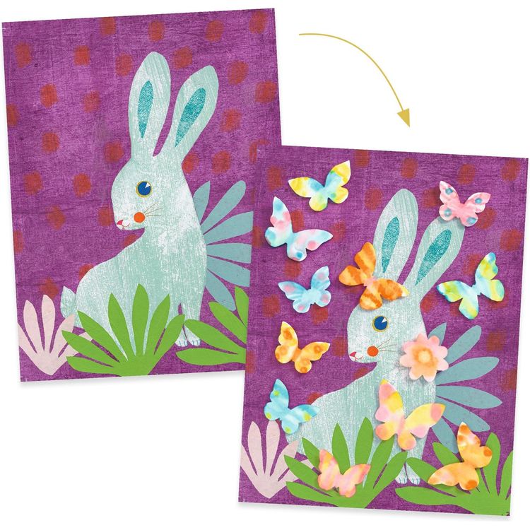  Djeco -  Create with Paper Craft Kit -  Creativity