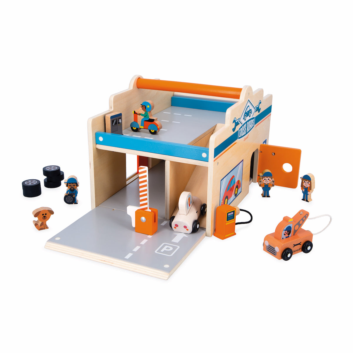  Janod -  Crossroads My First Garage -  Preschool