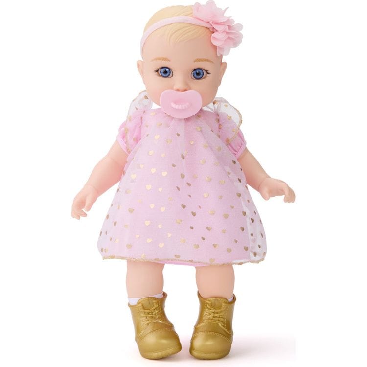  FAO Schwarz -  Cuddle Baby Doll 14-Inches - Blonde Hair -  Dolls