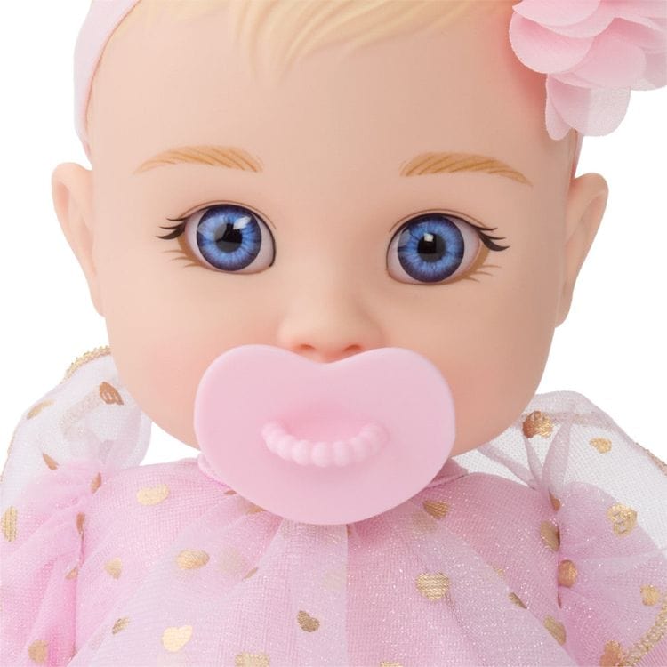  FAO Schwarz -  Cuddle Baby Doll 14-Inches - Blonde Hair -  Dolls