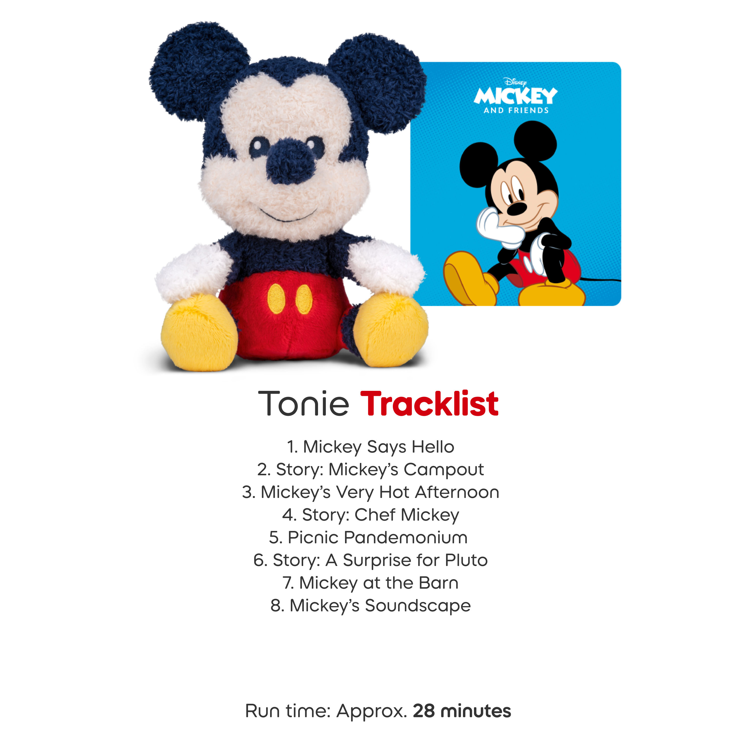  Tonies -  Cuddle Tonies: Disney Mickey Mouse -  Electronics