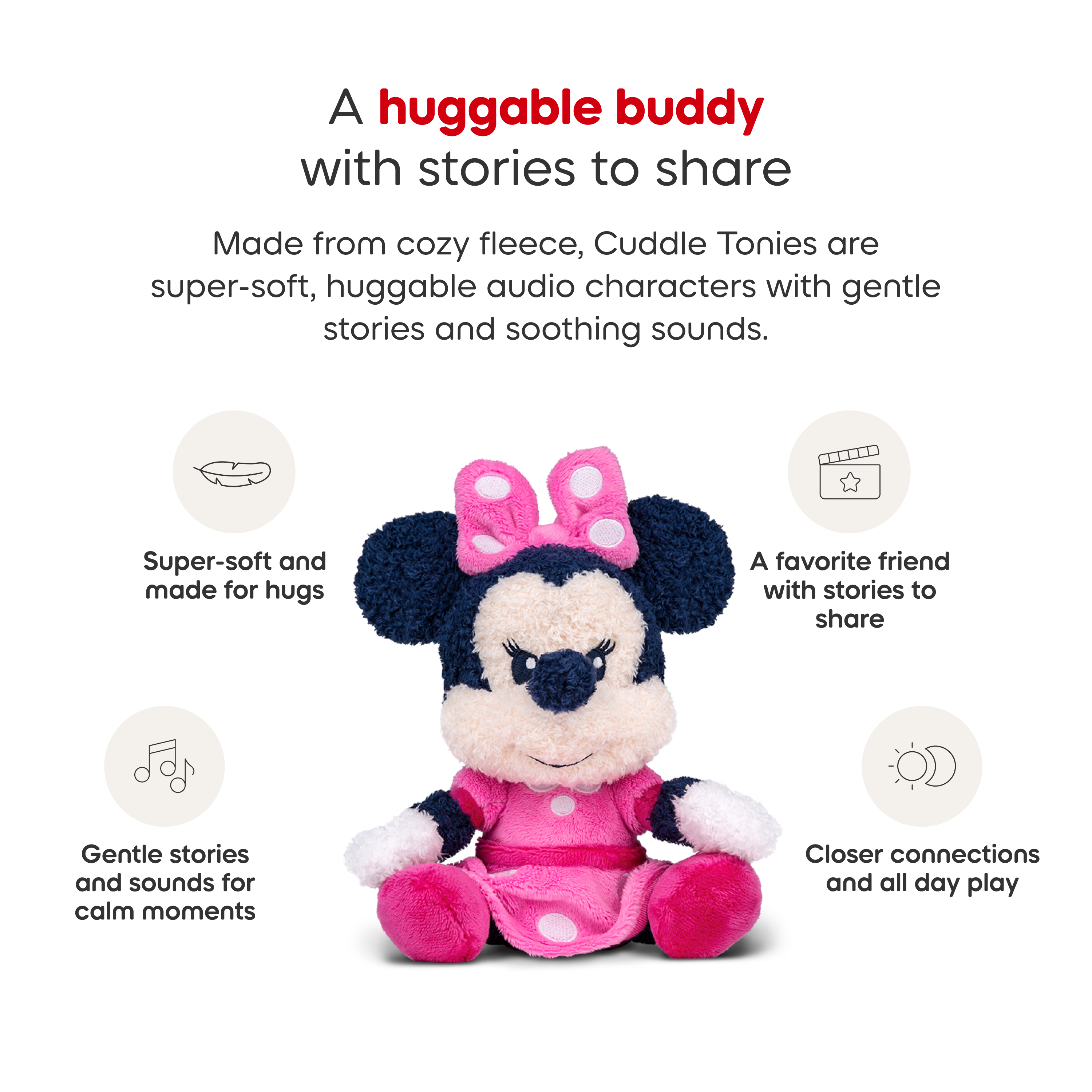  Tonies -  Cuddle Tonies: Disney Minnie Mouse -  Electronics