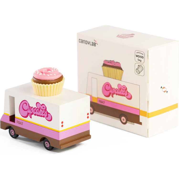  Candylab -  Cupcake Van Toy Car -  Vehicles