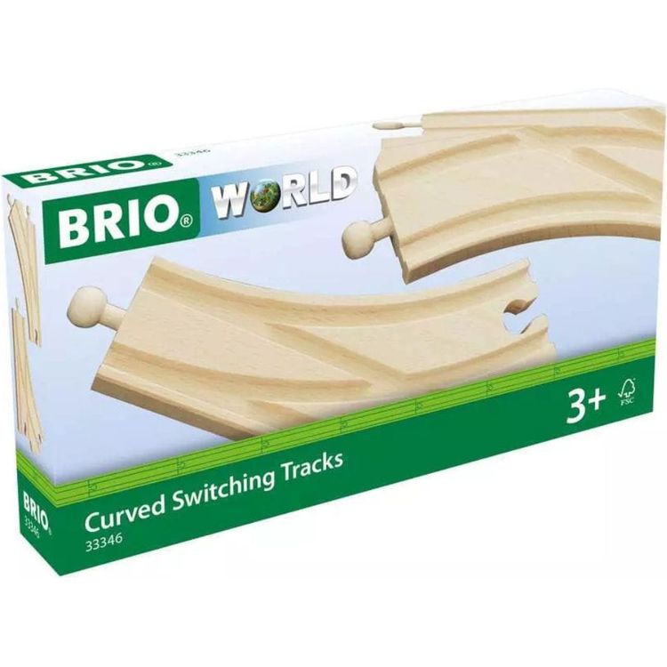  Brio -  Curved Switching Tracks -  Preschool