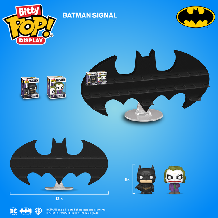  Funko -  DC Comics Bitty Pop! Display Bat-Signal -  World of Funko