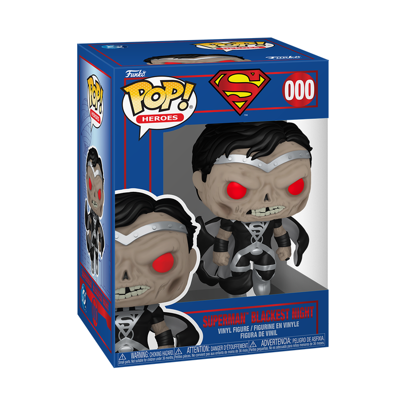  Funko -  DC Comics Pop! Superman Blackest Night -  World of Funko