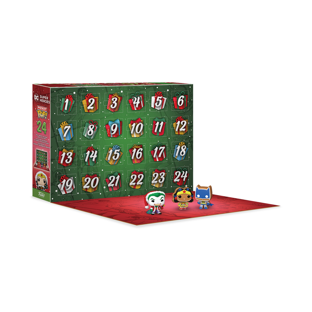  Funko -  DC Super Heroes 24 Day Advent Calendar -  World of Funko