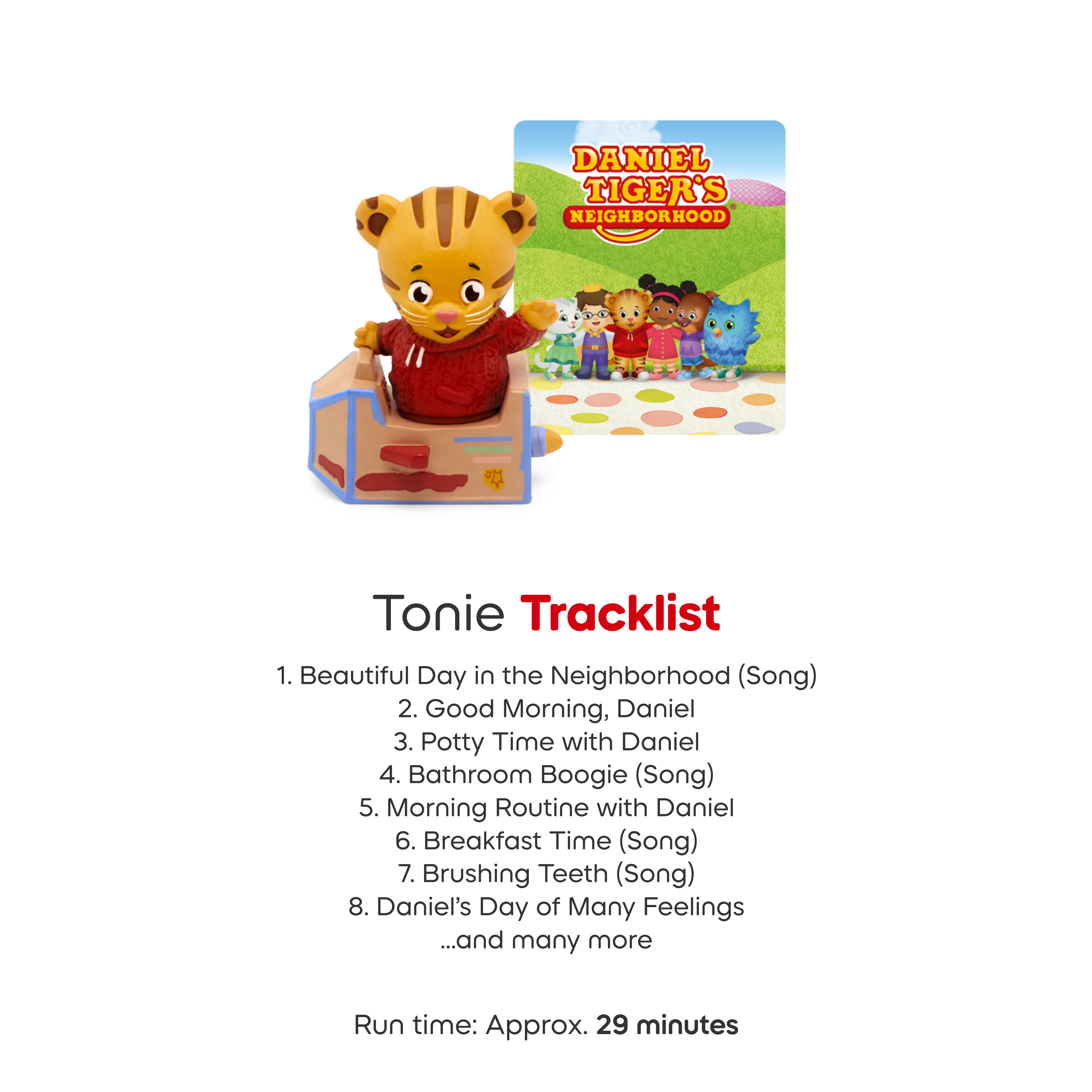  Tonies -  Daniel Tiger's Neighborhood Tonie -  Electronics