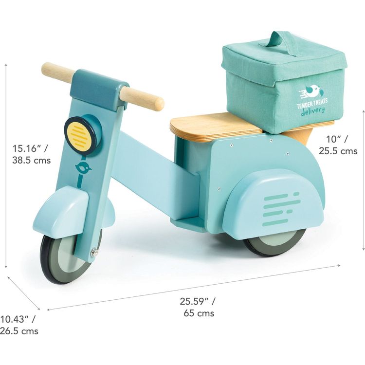  Tender Leaf Toys -  Delivery Scooter -  Preschool
