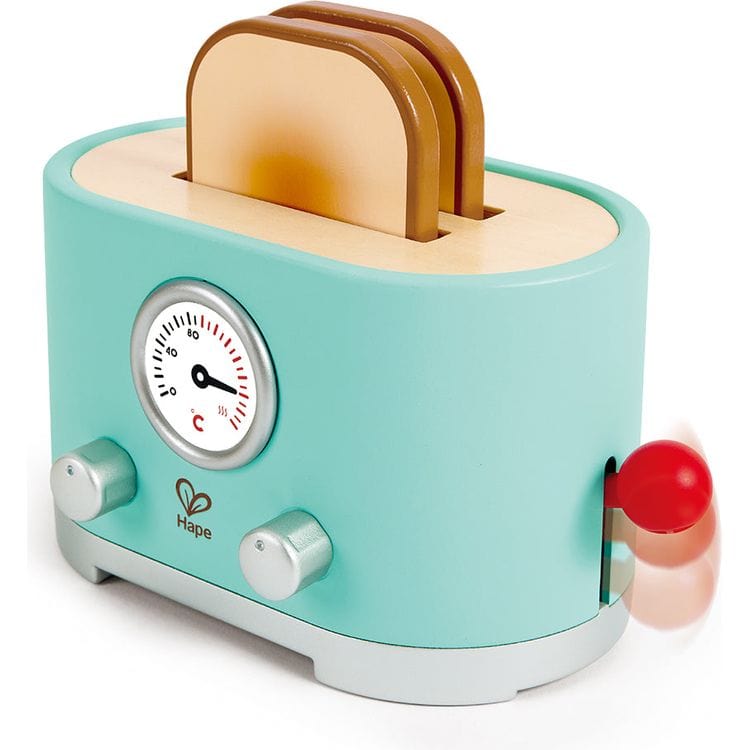  Hape -  Ding & Pop-Up Pretend Play Toaster -  Preschool