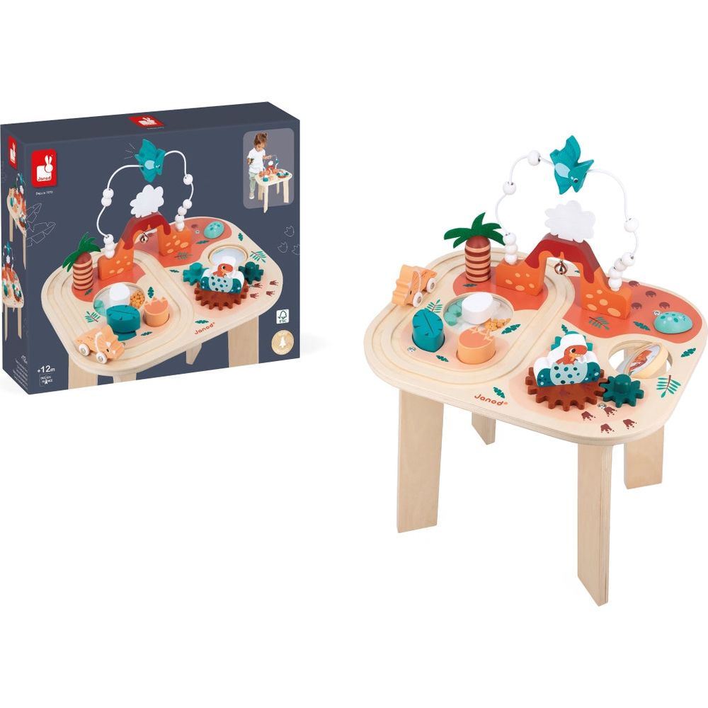  Janod -  Dinosaur Activity Table -  Infants