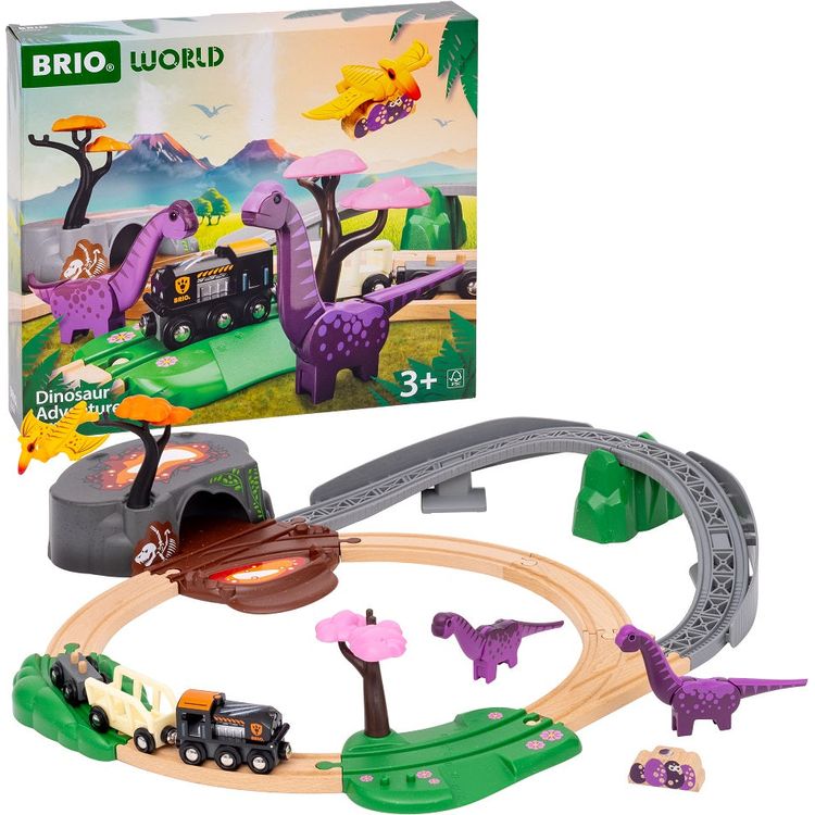  Brio -  Dinosaur Adventure Set -  Preschool
