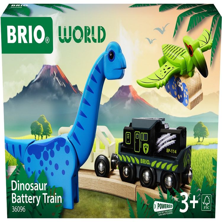 Brio Preschool Dinosaur Battery Train