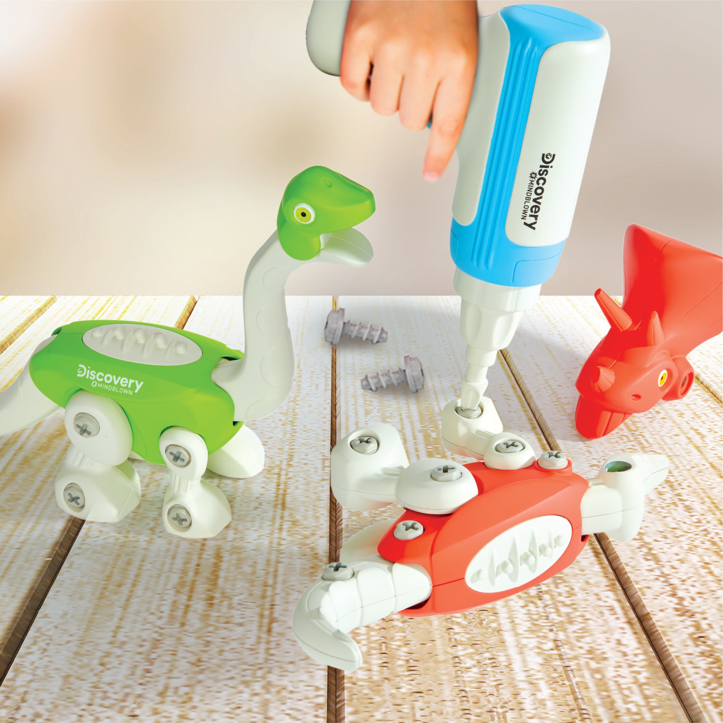  Discovery -  Dinosaur Construction Action Model Build Kit - 90 Pieces -  STEM