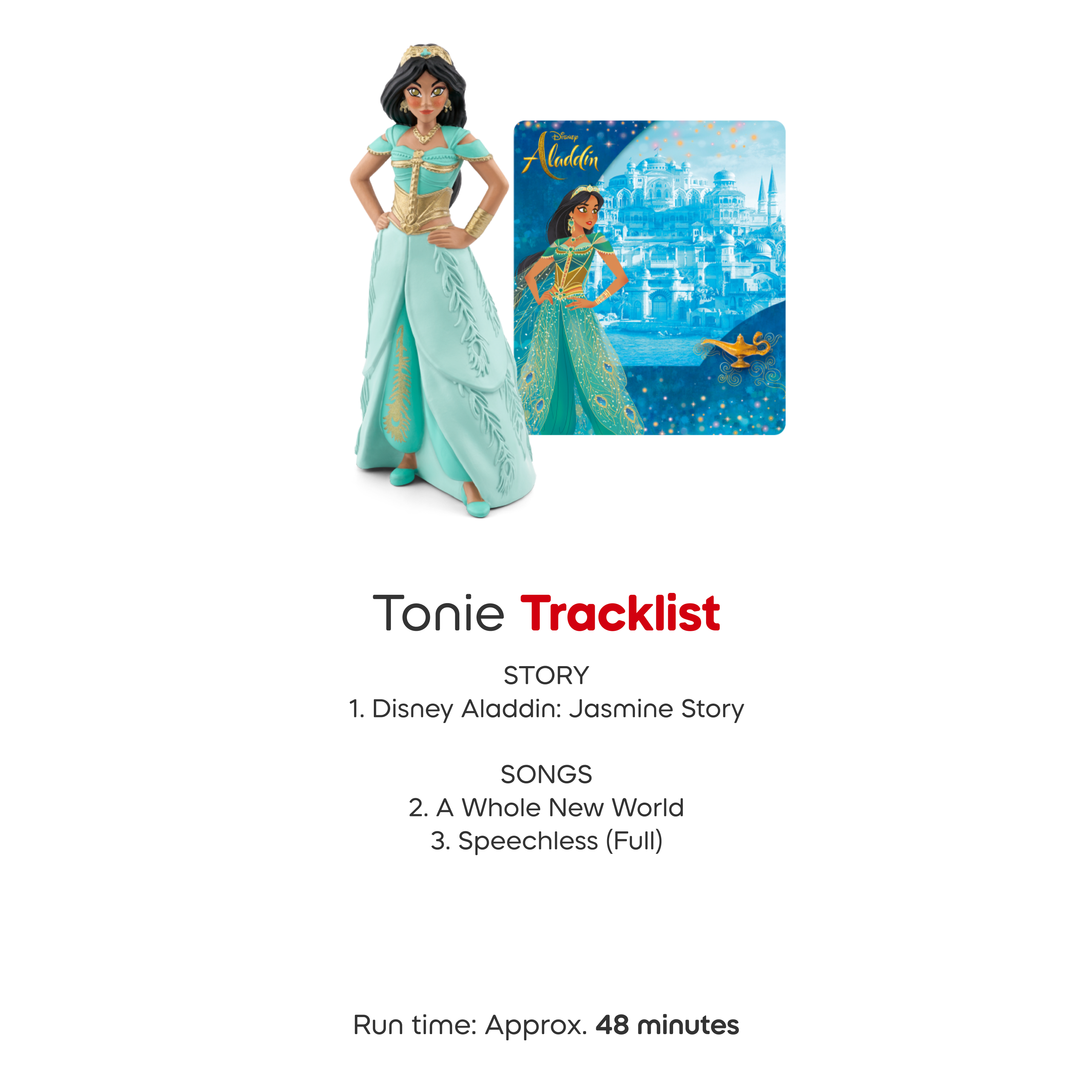  Tonies -  Disney Aladdin: Jasmine Tonie -  Electronics