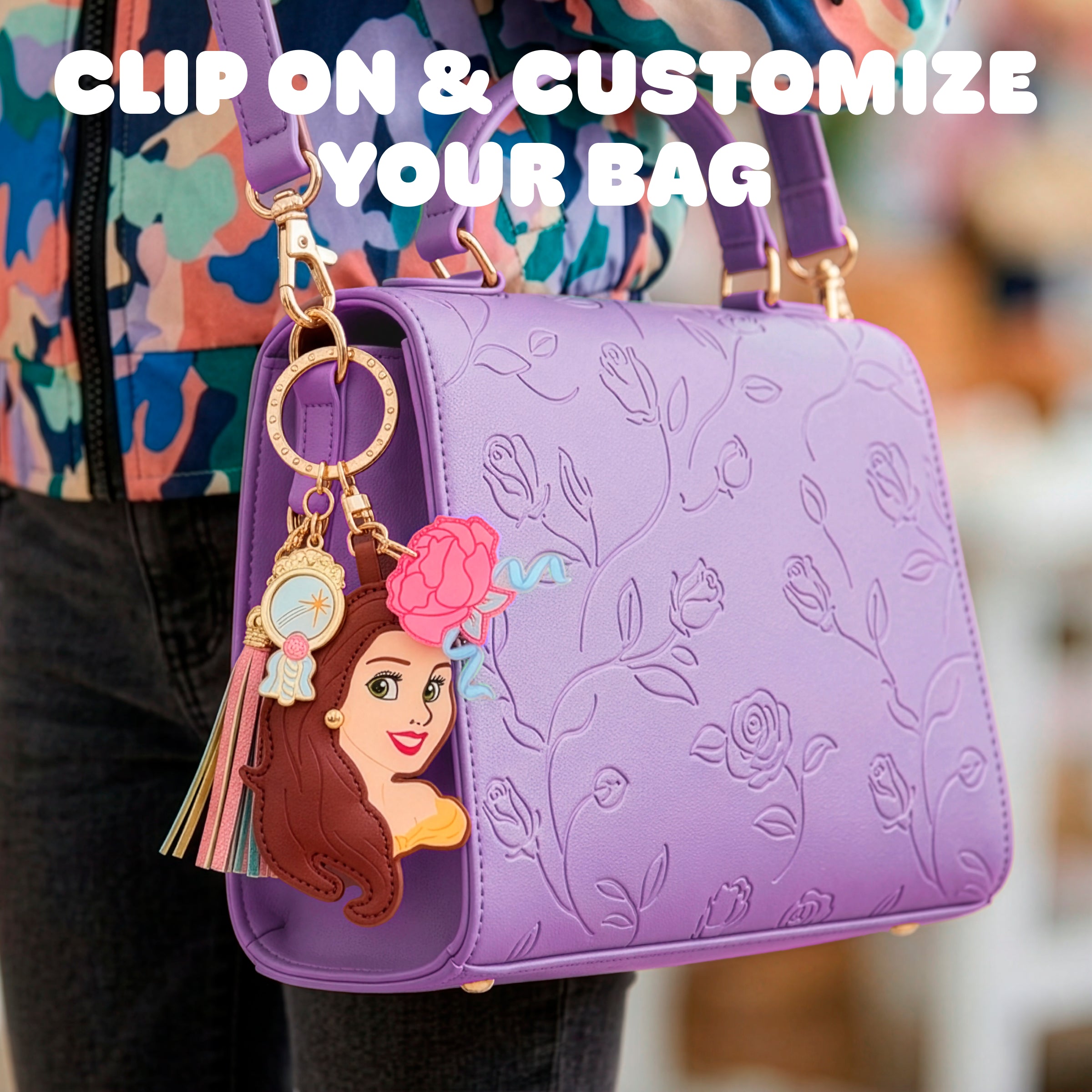 チャーム belle Disney Belle Bag Charm | FAO Schwarz