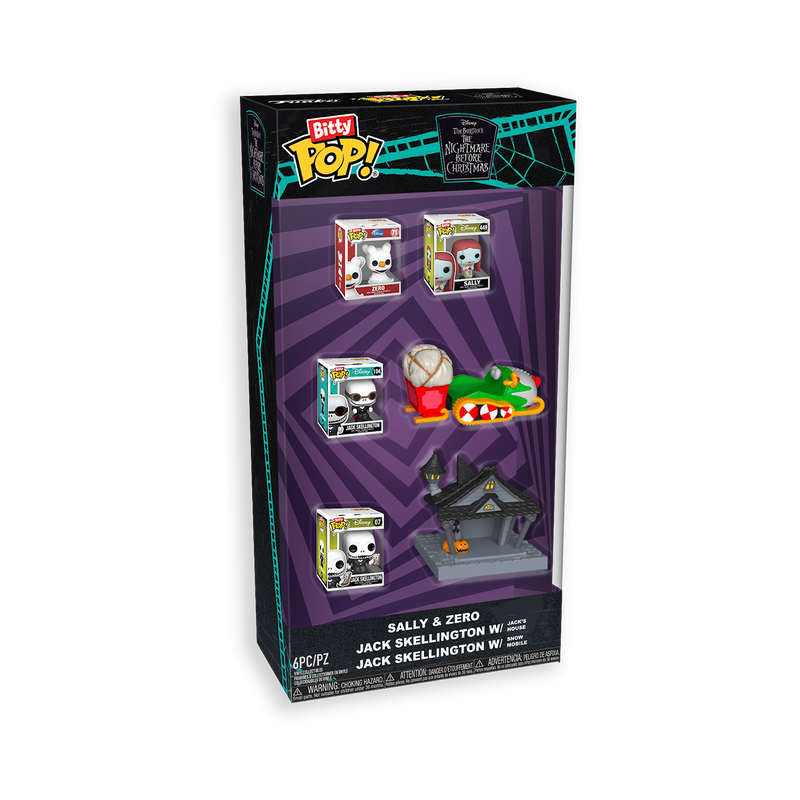  Funko -  Disney Bitty Pop! The Nightmare Before Christmas 6-Pack -  World of Funko