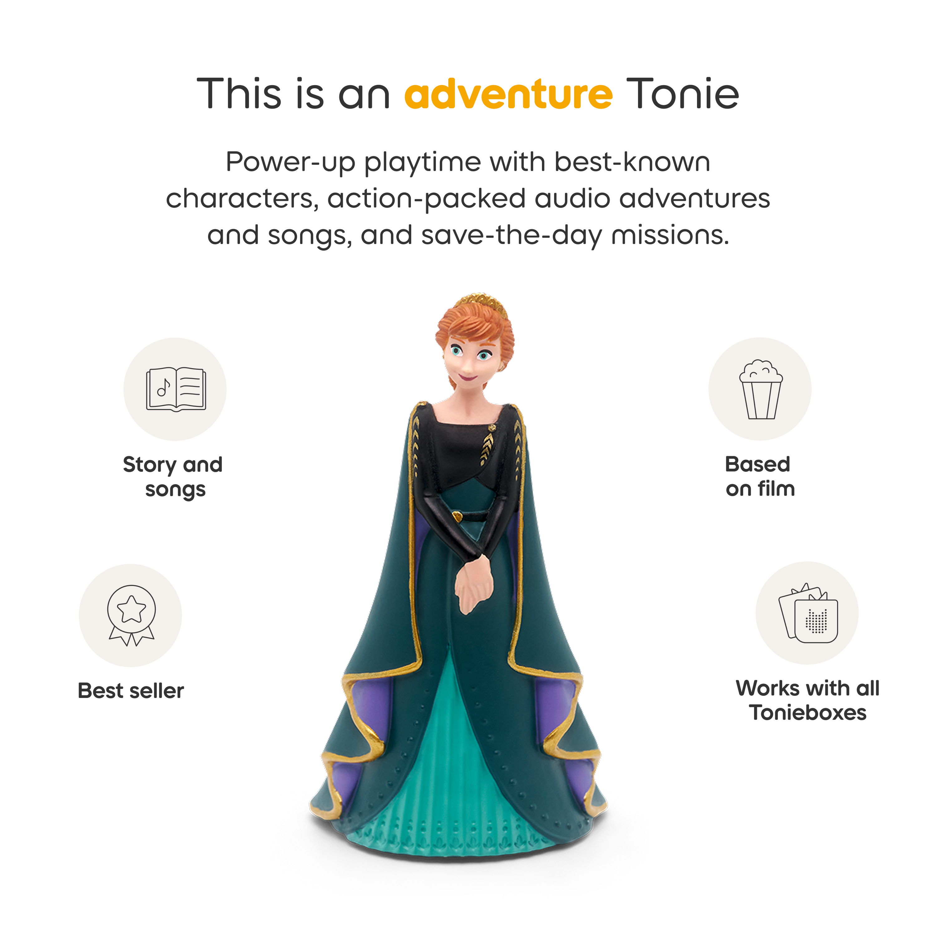  Tonies -  Disney Frozen 2: Anna Tonie -  Electronics