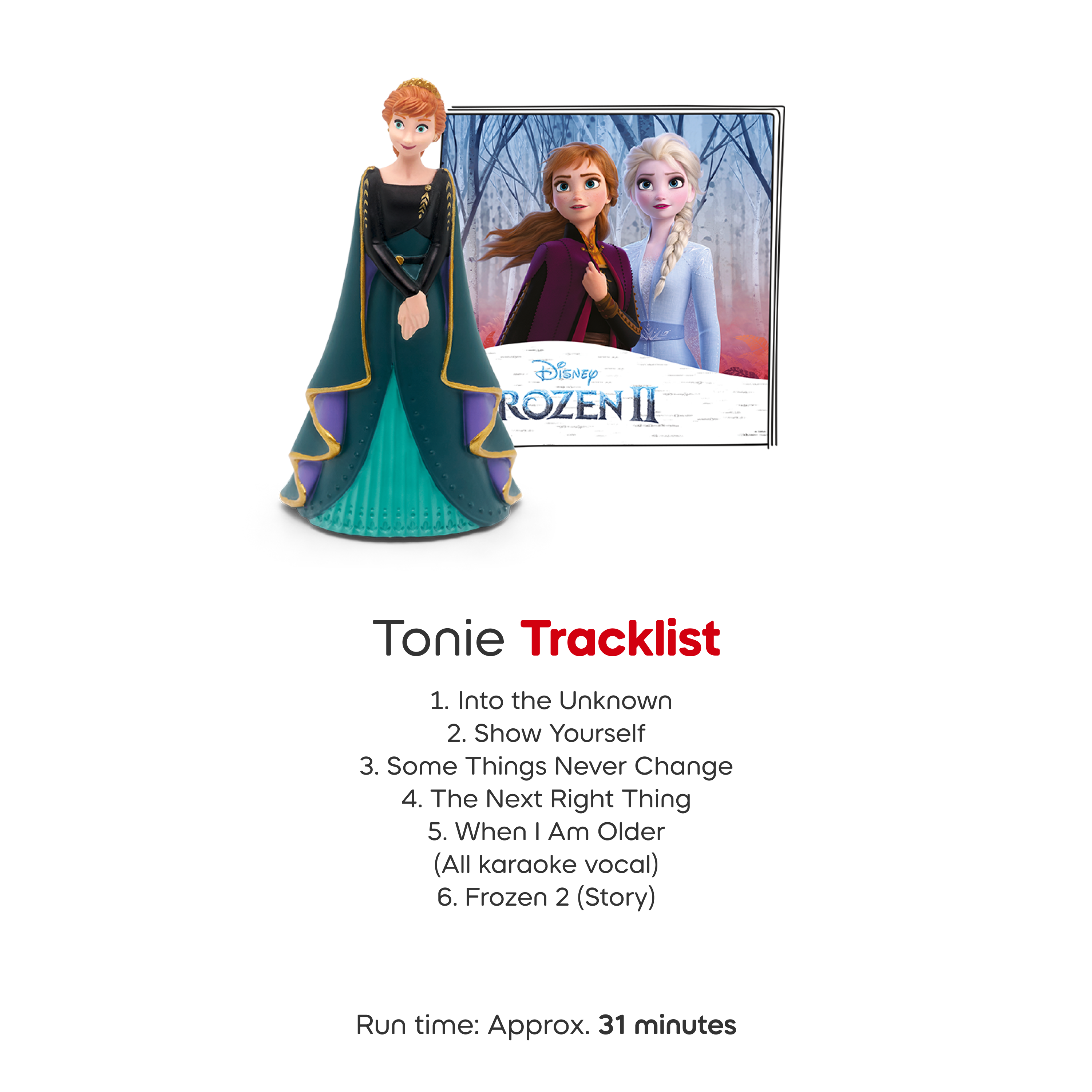  Tonies -  Disney Frozen 2: Anna Tonie -  Electronics