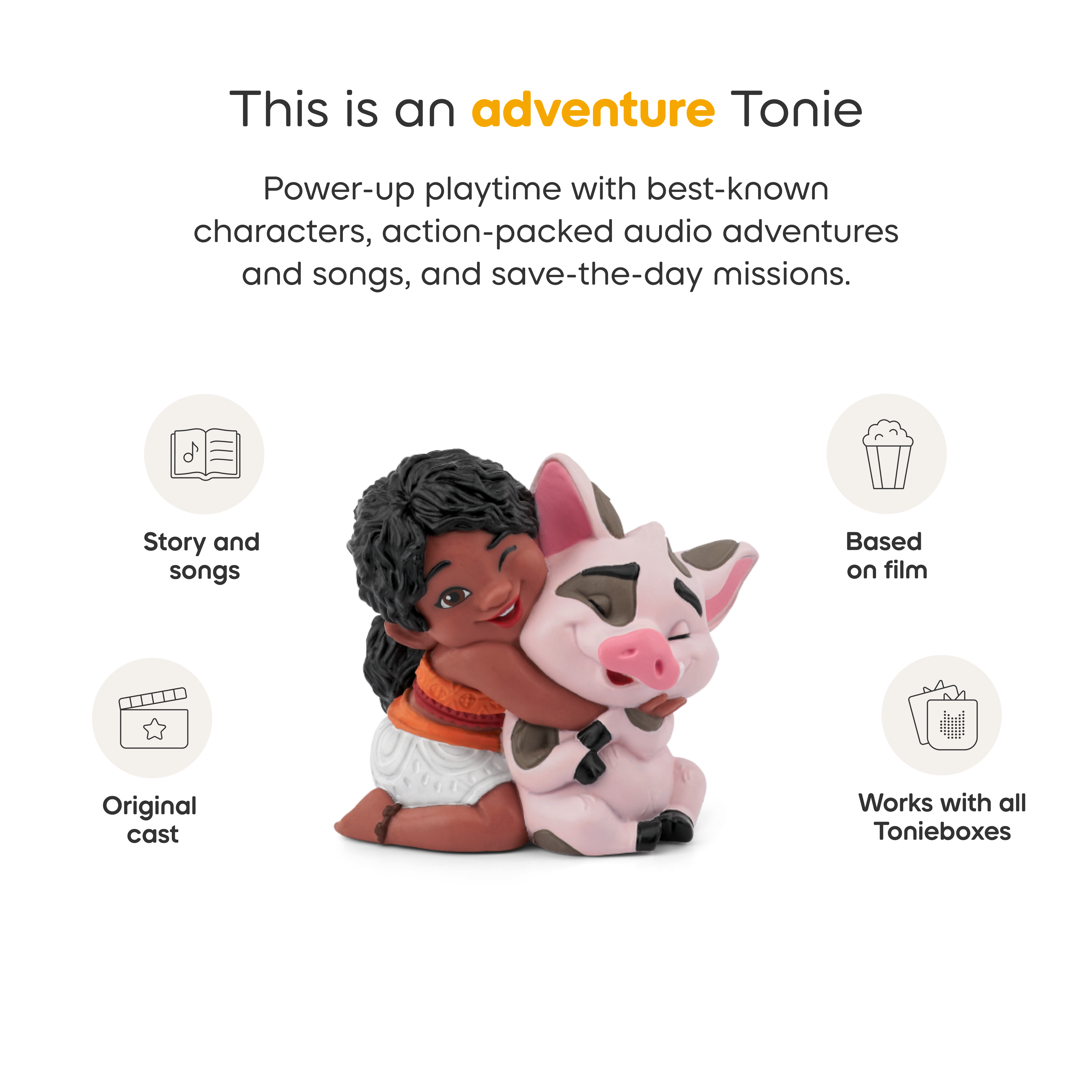  Tonies -  Disney Moana 2 - Simea Tonie -  Electronics