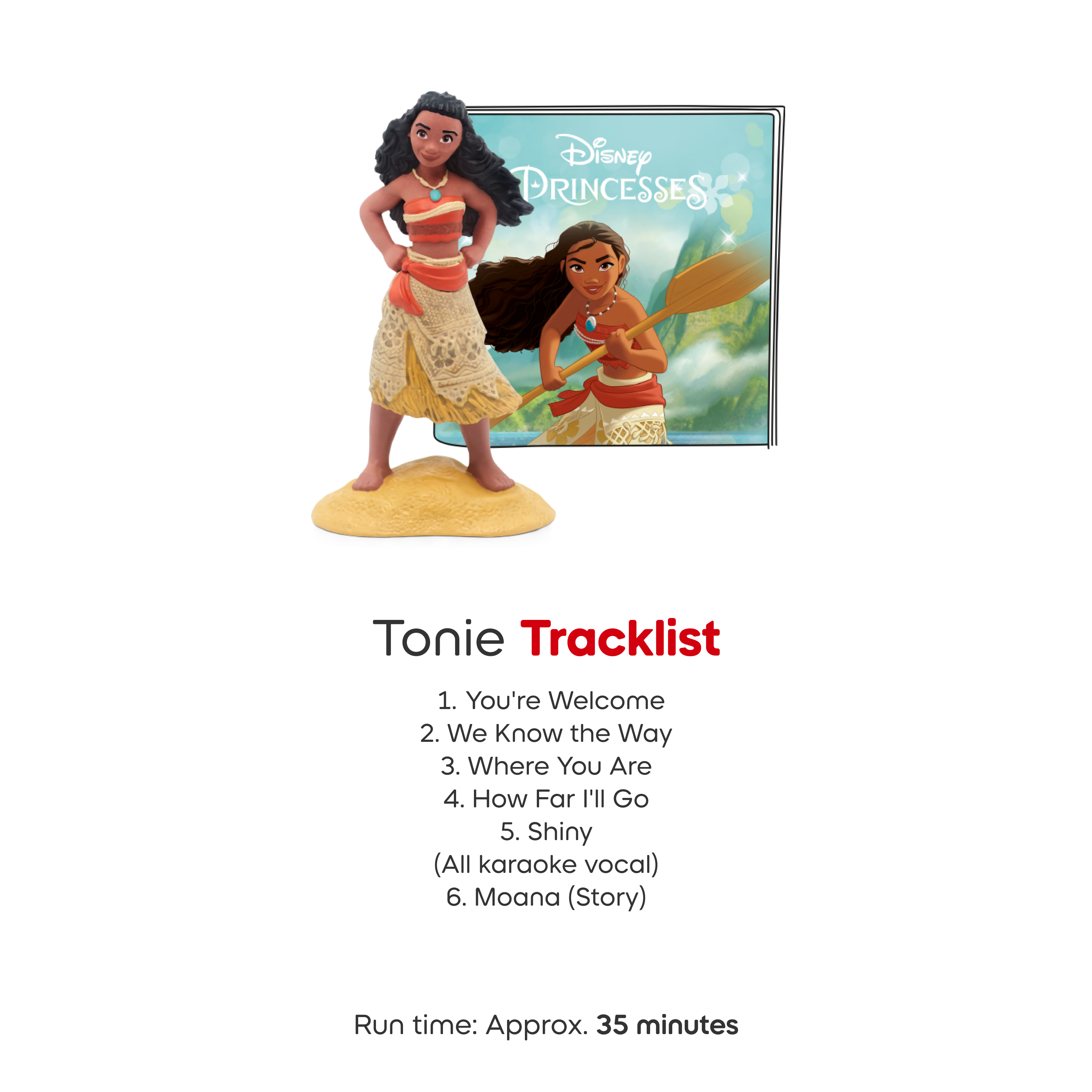  Tonies -  Disney Moana Tonie -  Electronics